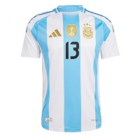 Billiga Argentina Cristian Romero #13 Hemma fotbollskläder Copa America 2024 Kortärmad